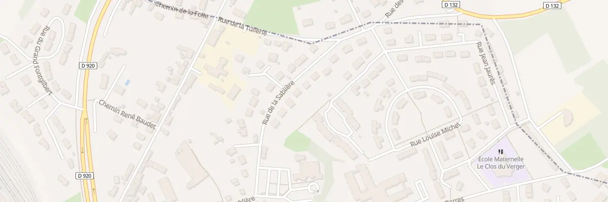 Plan du 22 Rue de la Sablière à Argenton-sur-Creuse