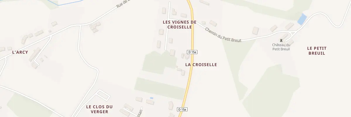 Plan du 5039 Le Bourg à Veuil