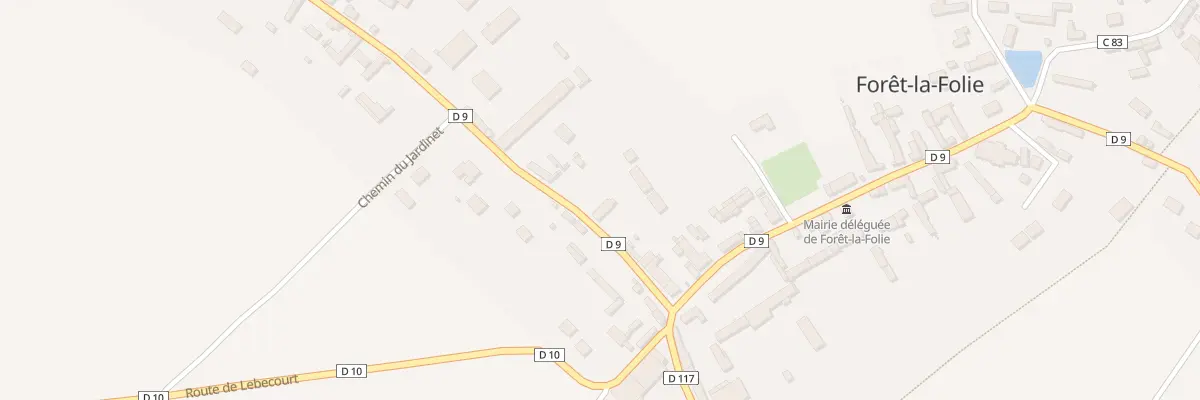 Plan du 10 Rue Glatigny à Vexin-sur-Epte