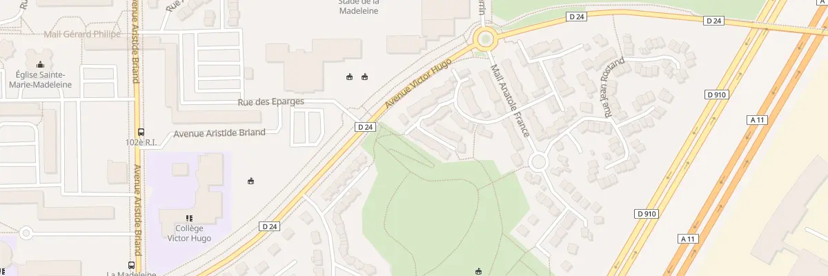 Plan du 2 Rue de l’Abbé Chevalier à Chartres