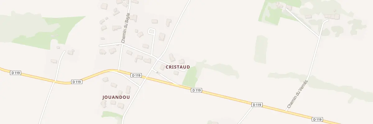Plan du 4 Cristaud à Madière