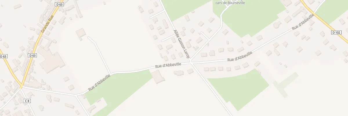 Plan du 449 Rue d’Abbeville à Bourseville