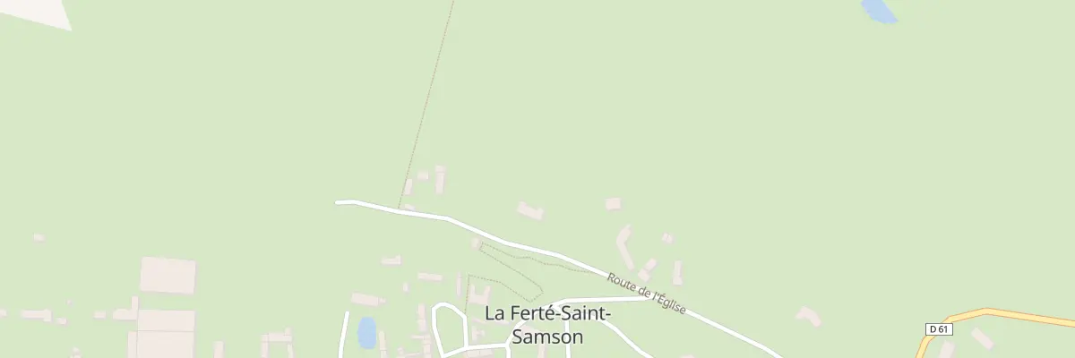 Plan du 8 Rte de l’Eglise à La Ferté-Saint-Samson