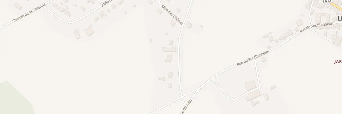 Plan du 5080 Garenne à Linards