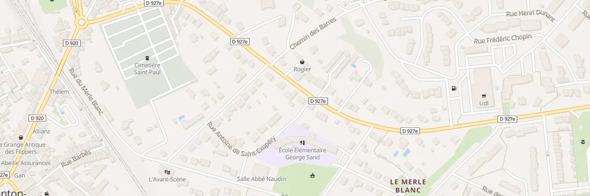 Plan du 24 Av George Sand à Argenton-sur-Creuse