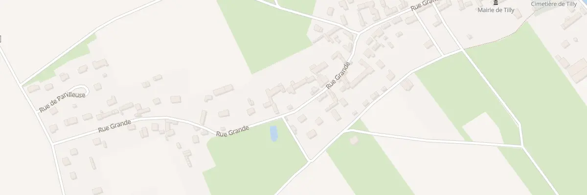 Plan du 50 Rue Grande à Tilly