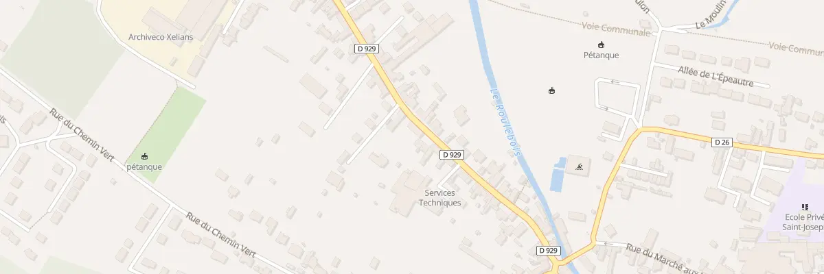 Plan du 29B Rue du Faubourg Valmorin à Nogent-le-Roi