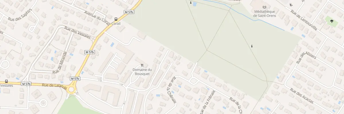 Plan du 58 Rue du Bousquet à Saint-Orens-de-Gameville