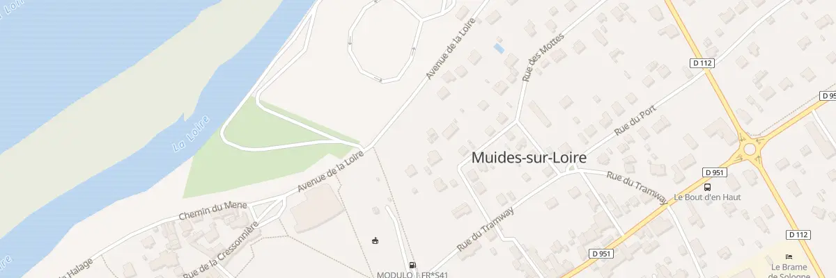 Plan du 55 Av de la Loire à Muides-sur-Loire