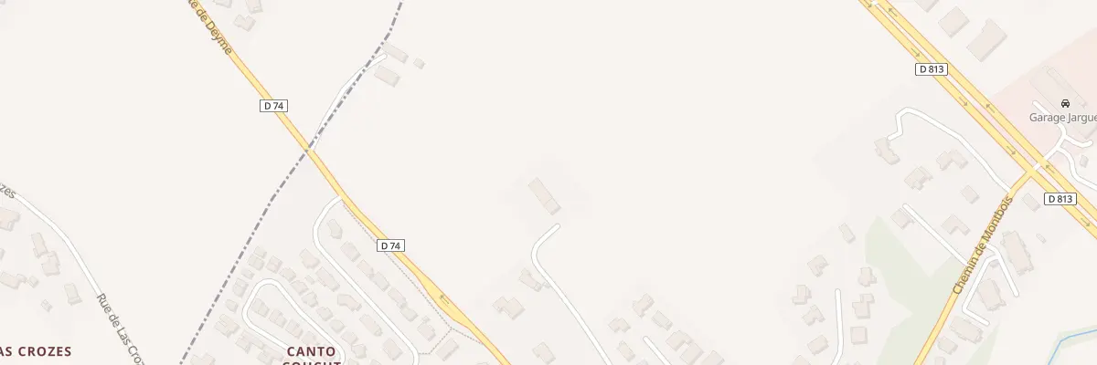 Plan du 81 Sames à Deyme