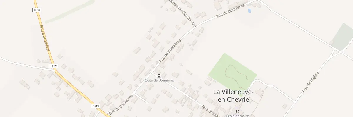 Plan du 6 Rue de Bonnières à La Villeneuve-en-Chevrie