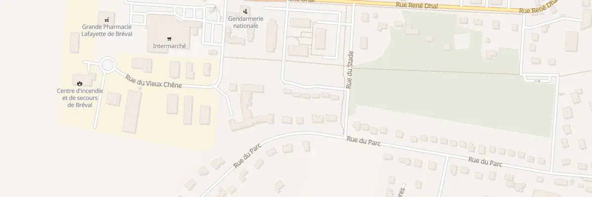 Plan du 6 Rue christian cheneau à Bréval