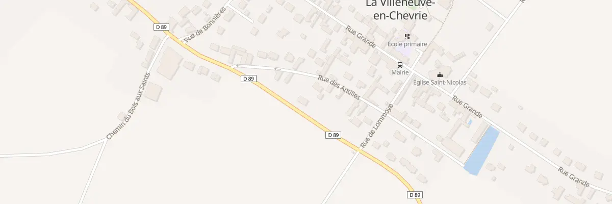 Plan du 11 Rte de Bréval à La Villeneuve-en-Chevrie