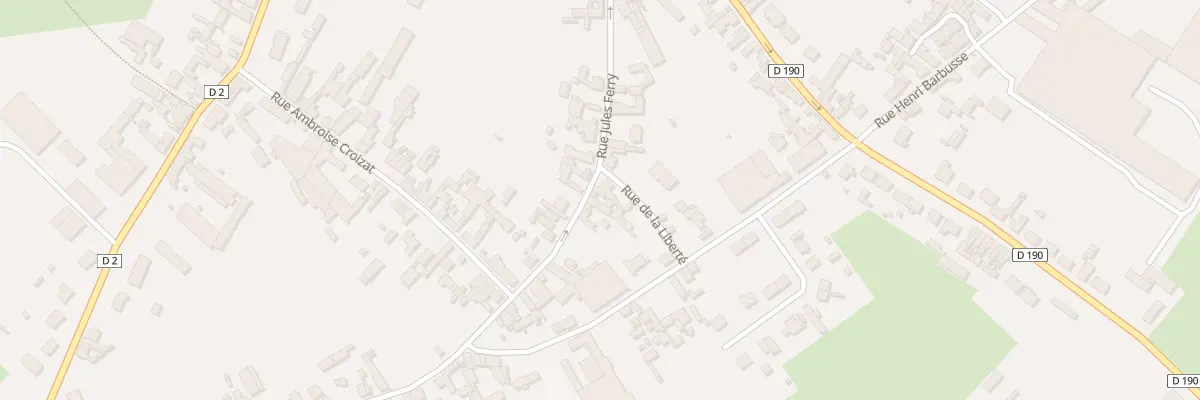 Plan du 17 Rue Jules Ferry à Dargnies