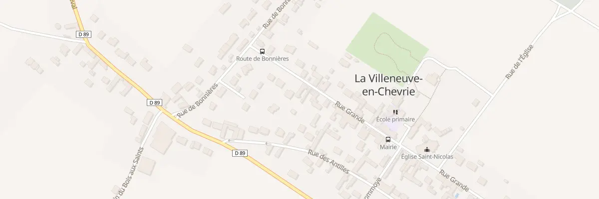 Plan du 55 Rue Grande à La Villeneuve-en-Chevrie