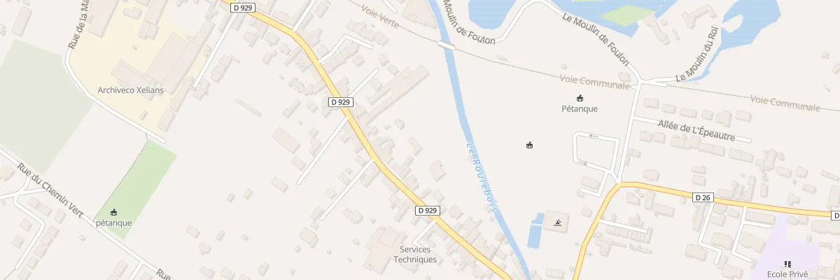 Plan du 28 Rue du Faubourg Valmorin à Nogent-le-Roi