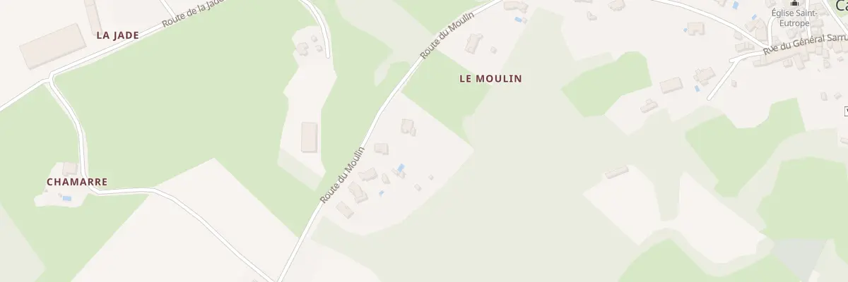 Plan du 80 Le Moulin à Canté
