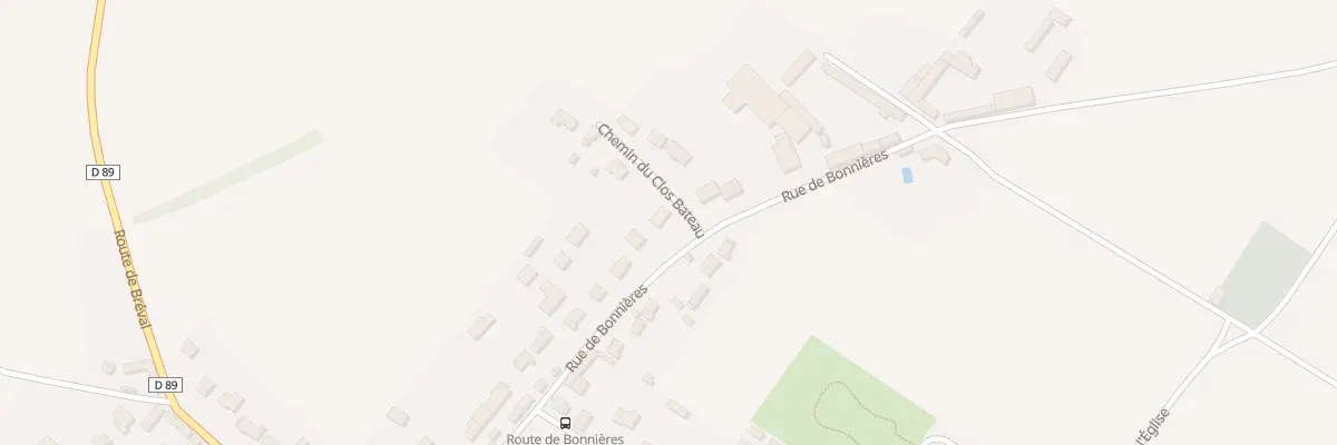 Plan du 31 Rue de Bonnières à La Villeneuve-en-Chevrie