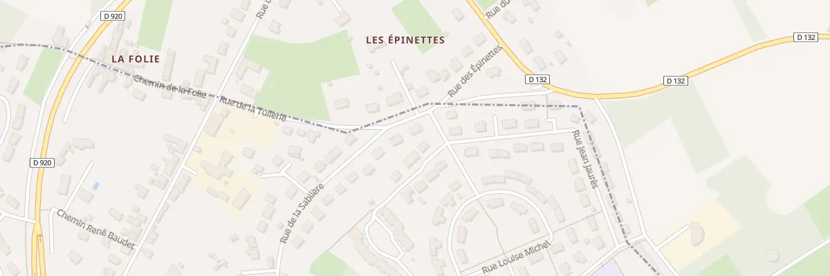 Plan du 34 Rue de la Sablière à Argenton-sur-Creuse