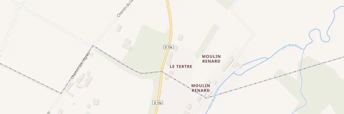 Plan du 4 Moulin Renard à Veuil