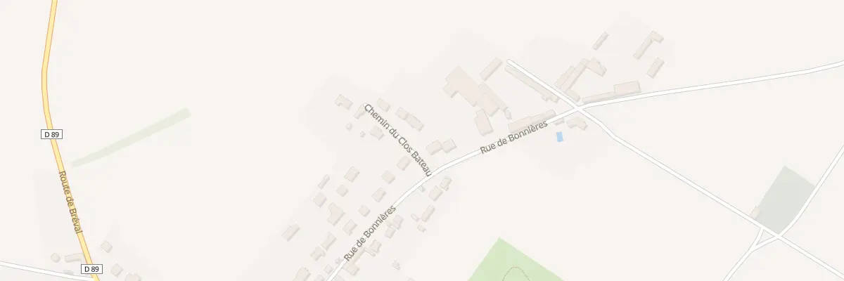 Plan du 33T Rue de Bonnières à La Villeneuve-en-Chevrie