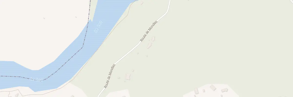 Plan du 828 Rte de Mondiès à Arcambal