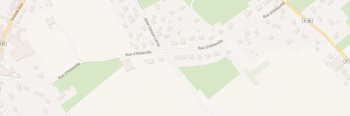 Plan du 522 Rue d’Abbeville à Bourseville