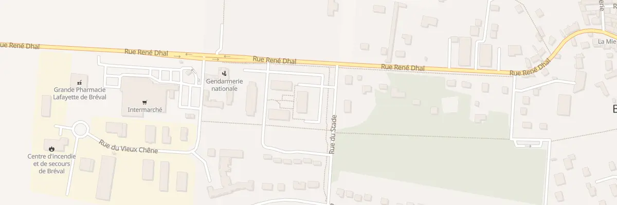 Plan du 5 Rue christian cheneau à Bréval
