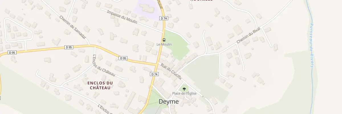 Plan du 69 Le Village à Deyme