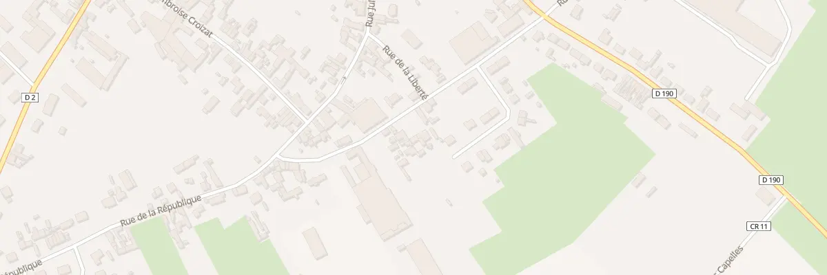 Plan du 19 Rue Voltaire à Dargnies
