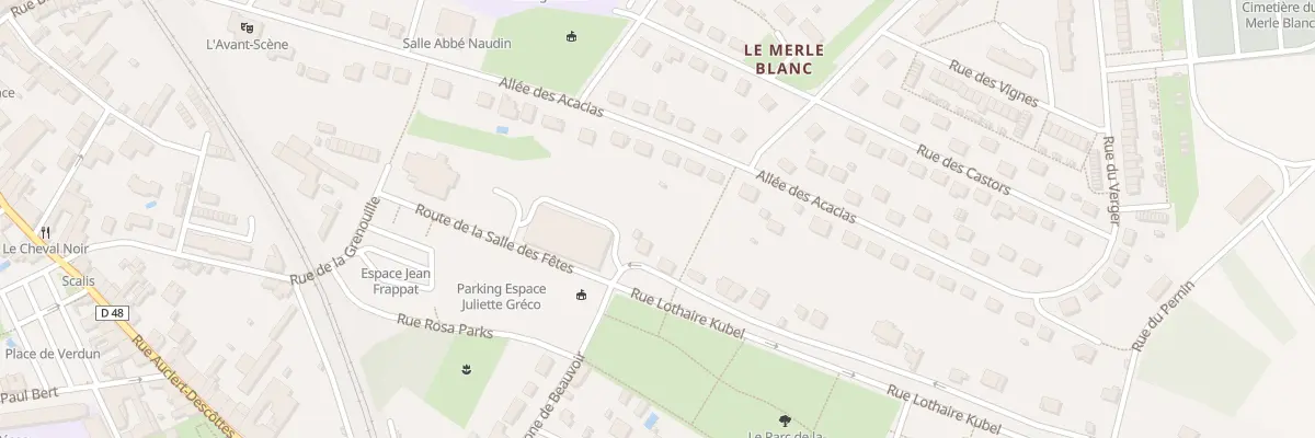 Plan du 1 Rue du Petit Nice à Argenton-sur-Creuse