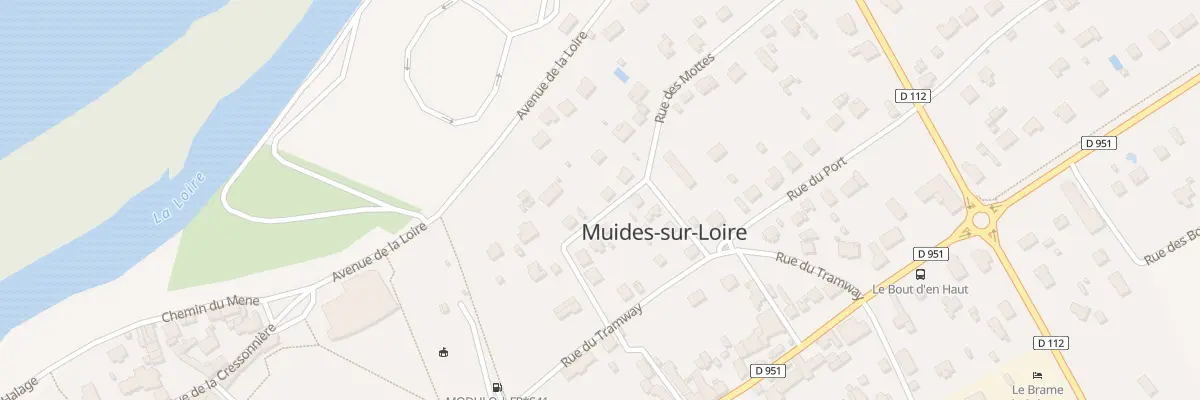 Plan du 6 Rue des Ptes Mottes à Muides-sur-Loire