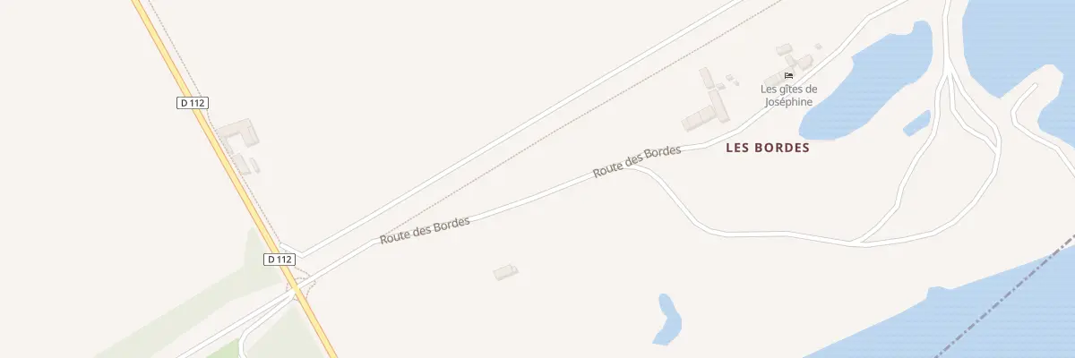 Plan du 196 Les Bordes à Courbouzon