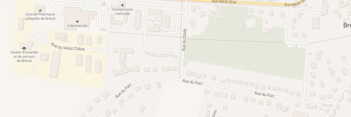 Plan du 14 Rue christian cheneau à Bréval