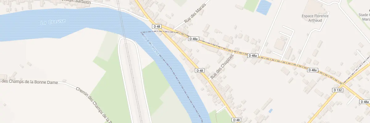 Plan du 6 Rue Croix de l’Aumay au Pêchereau