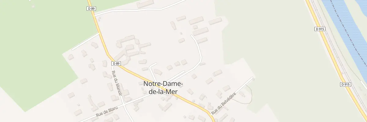 Plan du 5100 Rte du Chêne Monsieur à Notre-Dame-de-la-Mer
