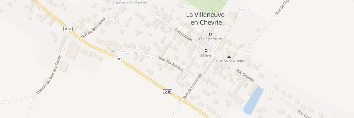 Plan du 11B Rue des Antilles à La Villeneuve-en-Chevrie