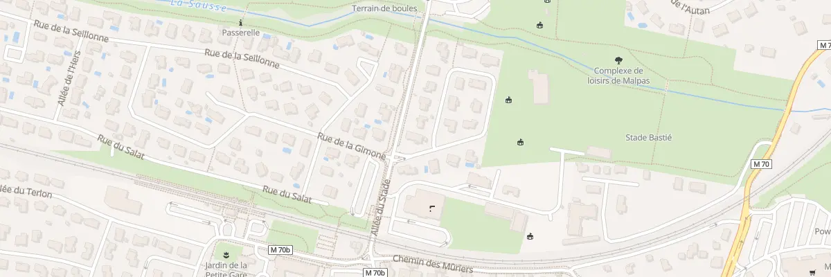 Plan du 26 Rue de la Neste à Montrabé