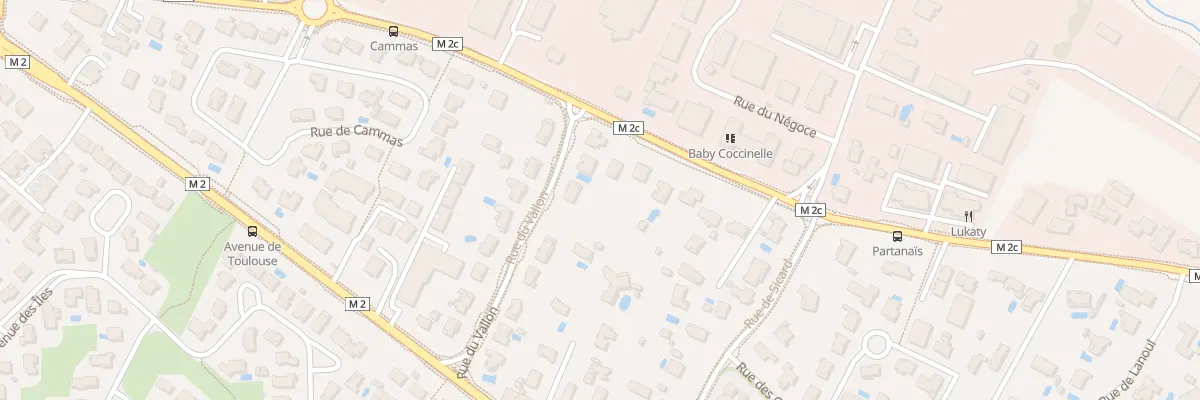 Plan du 16 Av de la Marqueille à Saint-Orens-de-Gameville