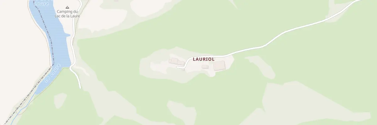 Plan du 26 Lauriol à Unzent