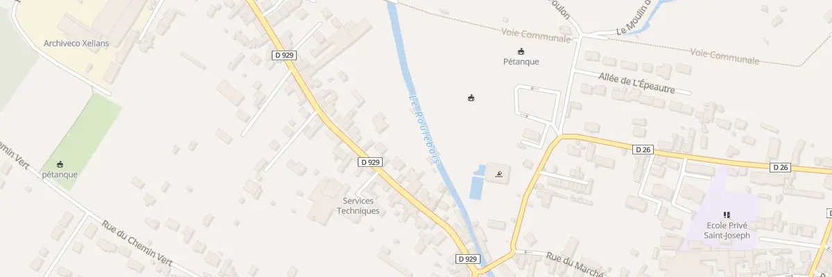 Plan du 20B Rue du Faubourg Valmorin à Nogent-le-Roi