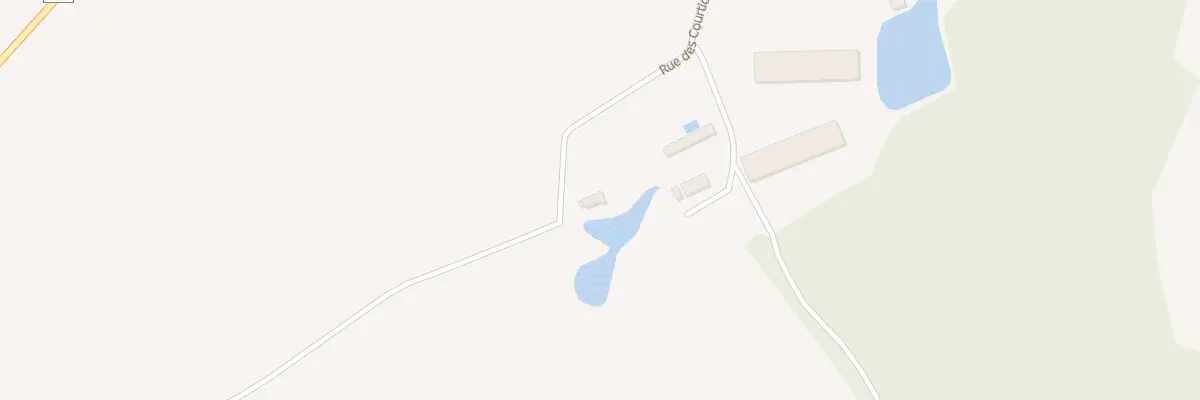 Plan du 5092 Les Courtioux à La Pérouille