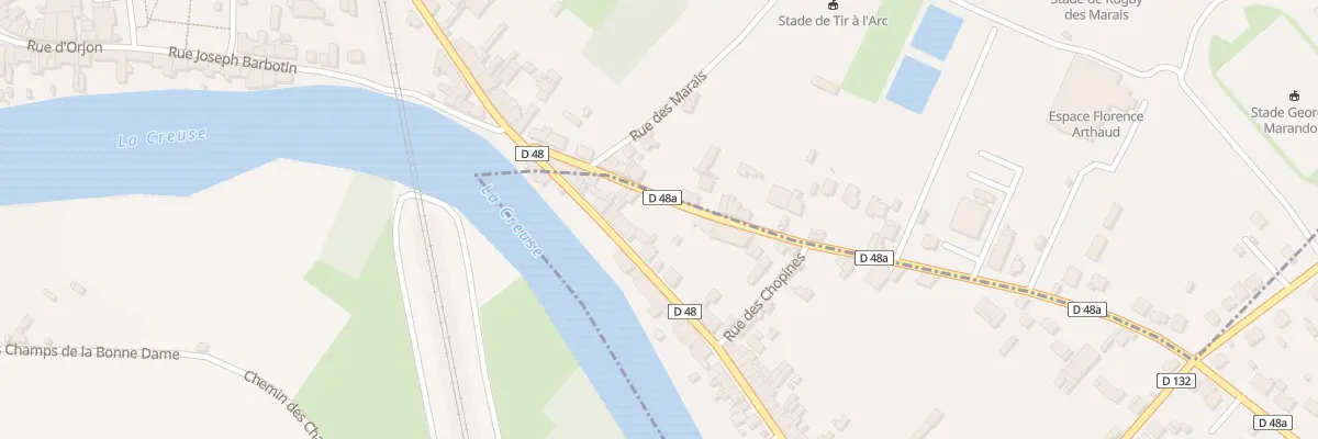 Plan du 11 Rue Croix de l’Aumay au Pêchereau