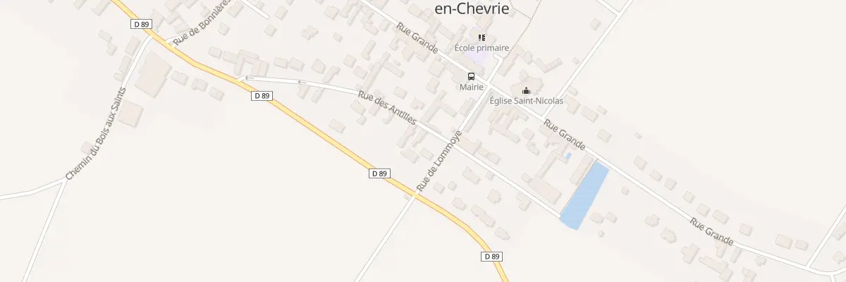 Plan du 14 Rue des Antilles à La Villeneuve-en-Chevrie