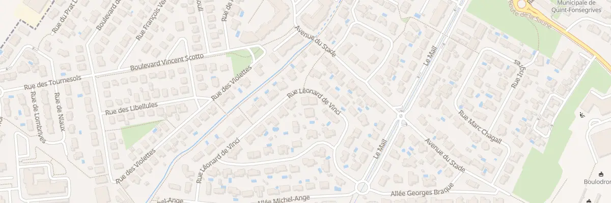 Plan du 8B Rue Léonard de Vinci à Quint-Fonsegrives