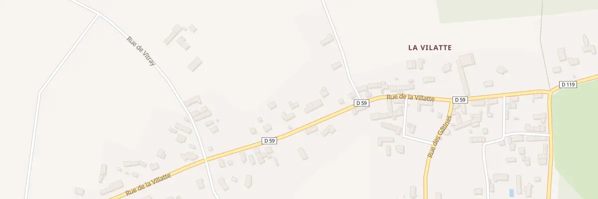 Plan du 54 Rue de la Vilatte à Billy