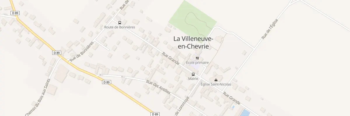 Plan du 48 Rue Grande à La Villeneuve-en-Chevrie