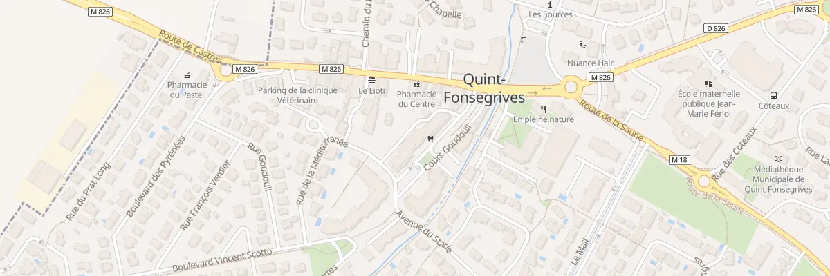 Plan du 3 Pl du Village à Quint-Fonsegrives
