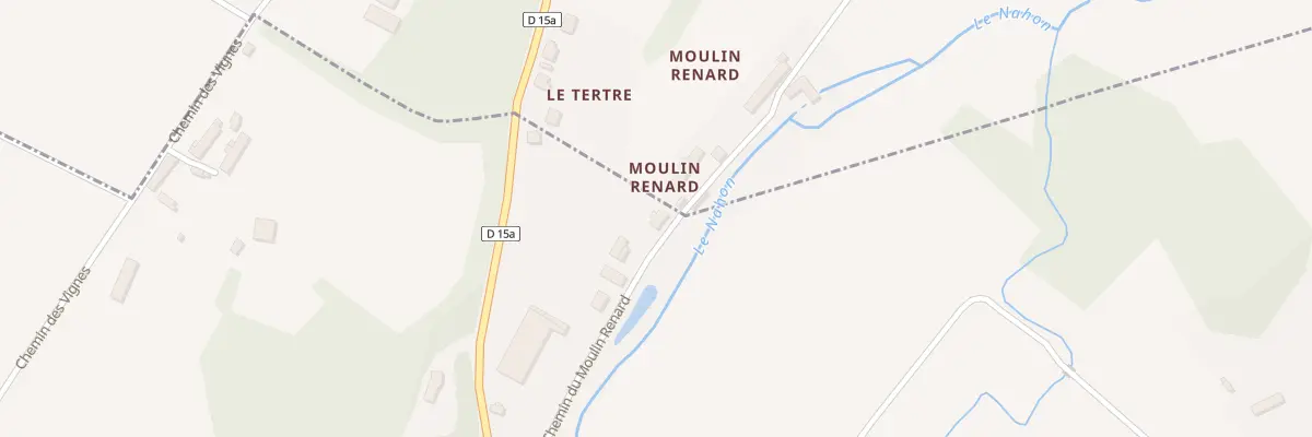Plan du 5 Che du Moulin Renard à Vicq-sur-Nahon
