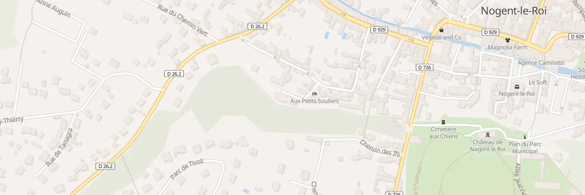 Plan du 31T Rue des Petits Souliers à Nogent-le-Roi